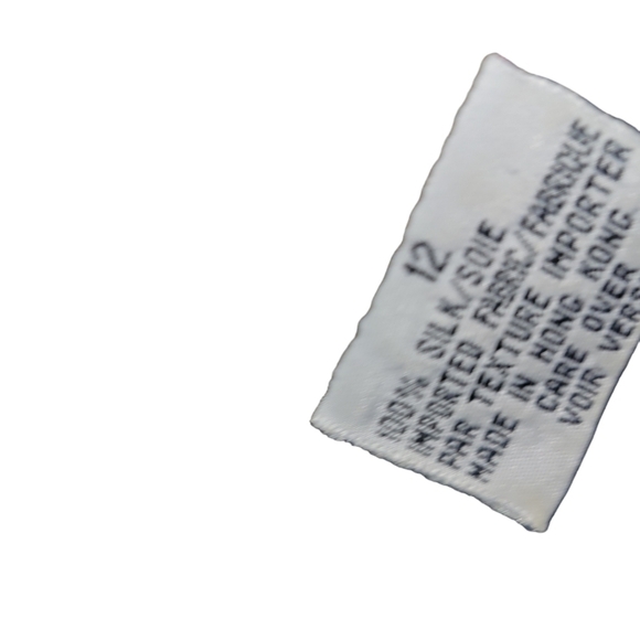 Vintage Anne Klein II Blouse 12, Skirt 12P 100% Silk lined 12 Multiple Colors - Picture 6 of 6